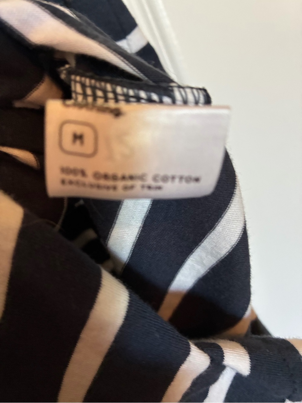 Pact Women's Monterey Stripe
Softspun Tank Midi Dress, Size Medium, Blue & White - Picture 6 of 7